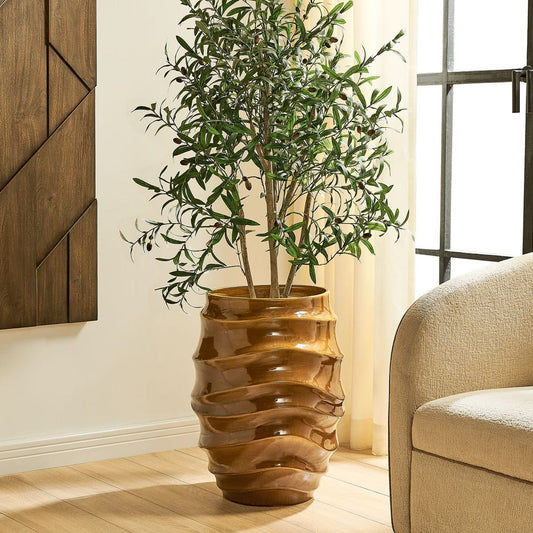Canyon Wave Indoor-Outdoor Planter