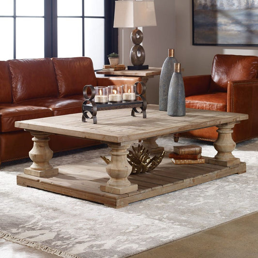 Stratford Coffee Table, Natural