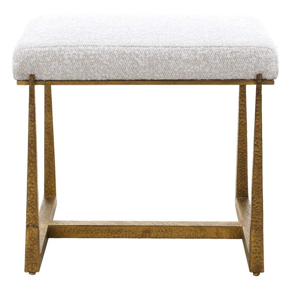 Midas Small Bench, Gold