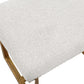 Midas Small Bench, Gold