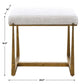 Midas Small Bench, Gold