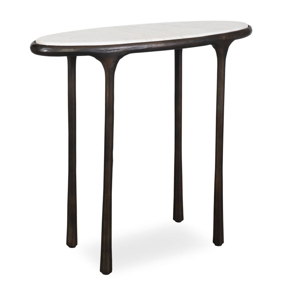 Ata Accent Table, Dark Bronze