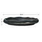 Stardust Ripple Indoor-Outdoor Bowl, Black