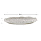 Stardust Ripple Indoor-Outdoor Bowl, White