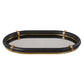 Cyprus Oval Tray, Black