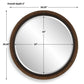 Porthole Round Mirror