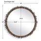 Tiger Sea Urchin Round Mirror