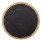 Heart Of Gold Round Mirror