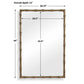 Brass Bamboo Mirror