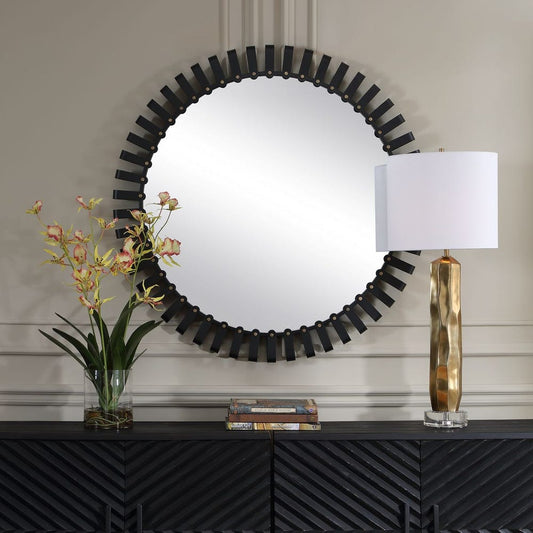 Jael Round Mirror