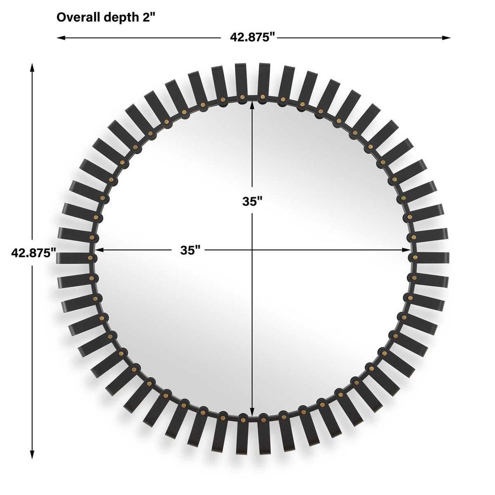 Jael Round Mirror