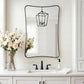 Loudon Vanity Mirror, Black