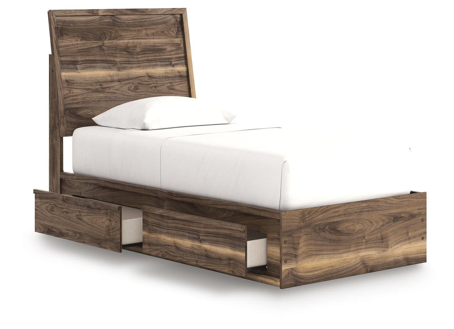 Zadilyn Twin Panel Bed with Storage