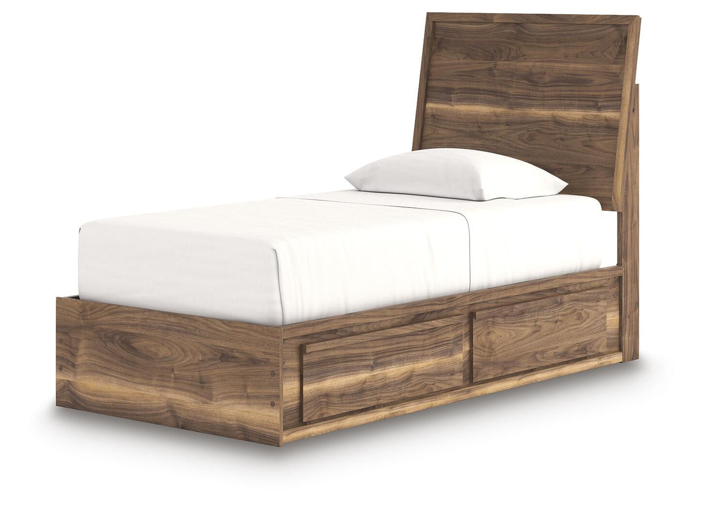Zadilyn Twin Panel Bed with Storage