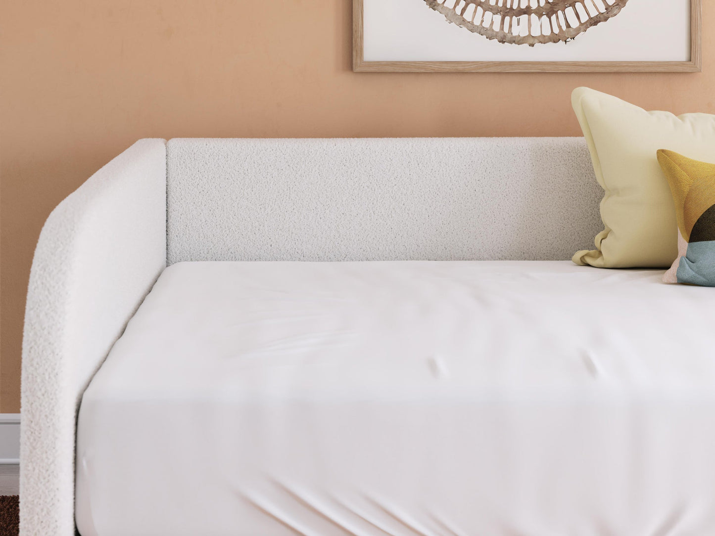 Shapella Full Upholstered Day Bed with Storage