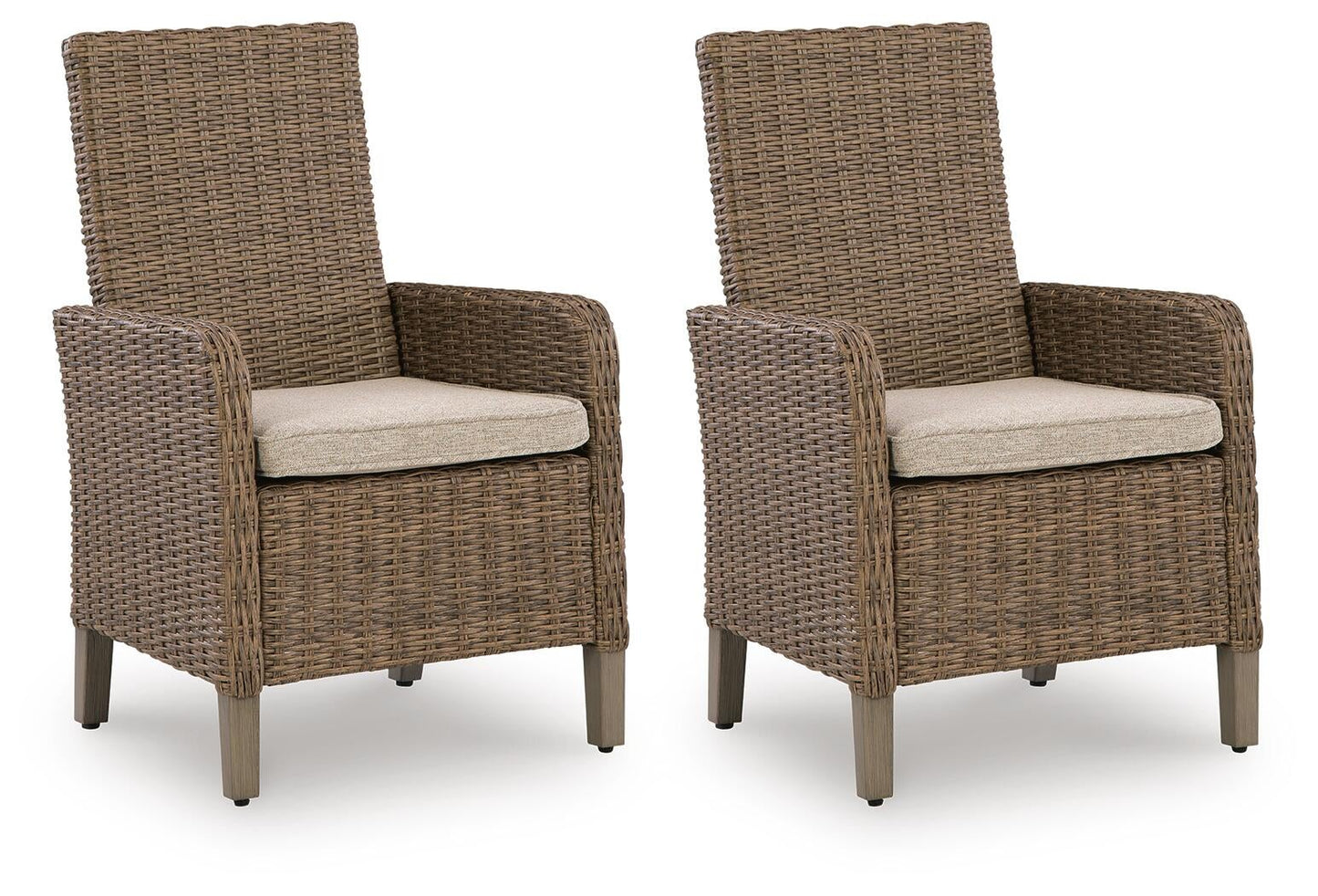 Revare Beach Arm Chair With Cushion (2/CN)