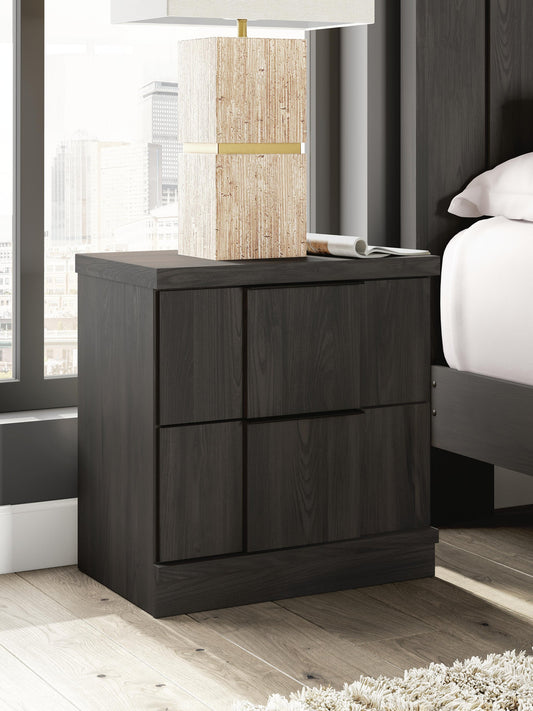 Jadiston Two Drawer Night Stand