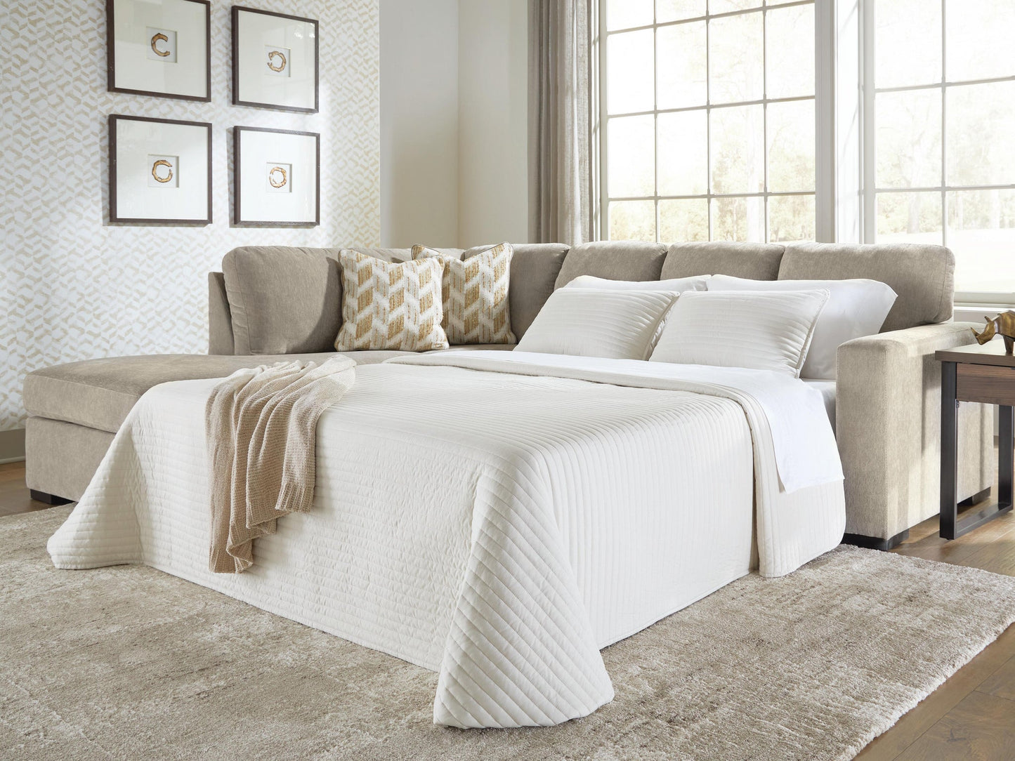 MaKaylen 2-Piece Sleeper Sectional with Chaise