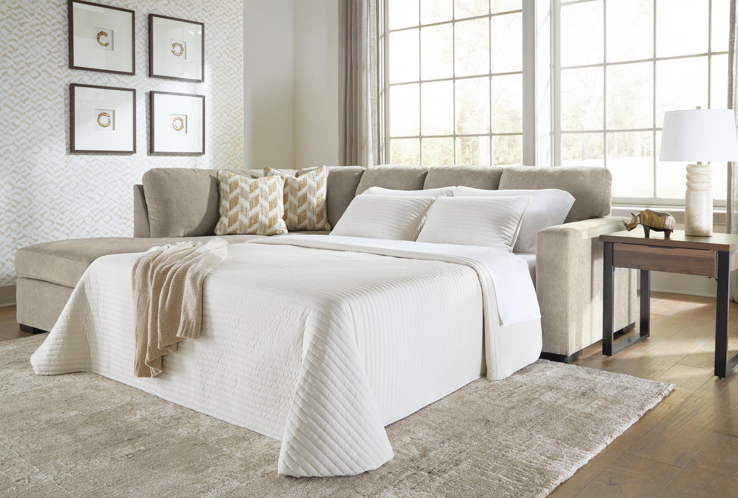 MaKaylen 2-Piece Sleeper Sectional with Chaise