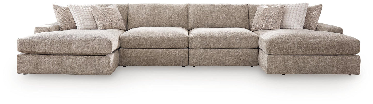 Reston Cove 4-Piece Double Chaise Sectional