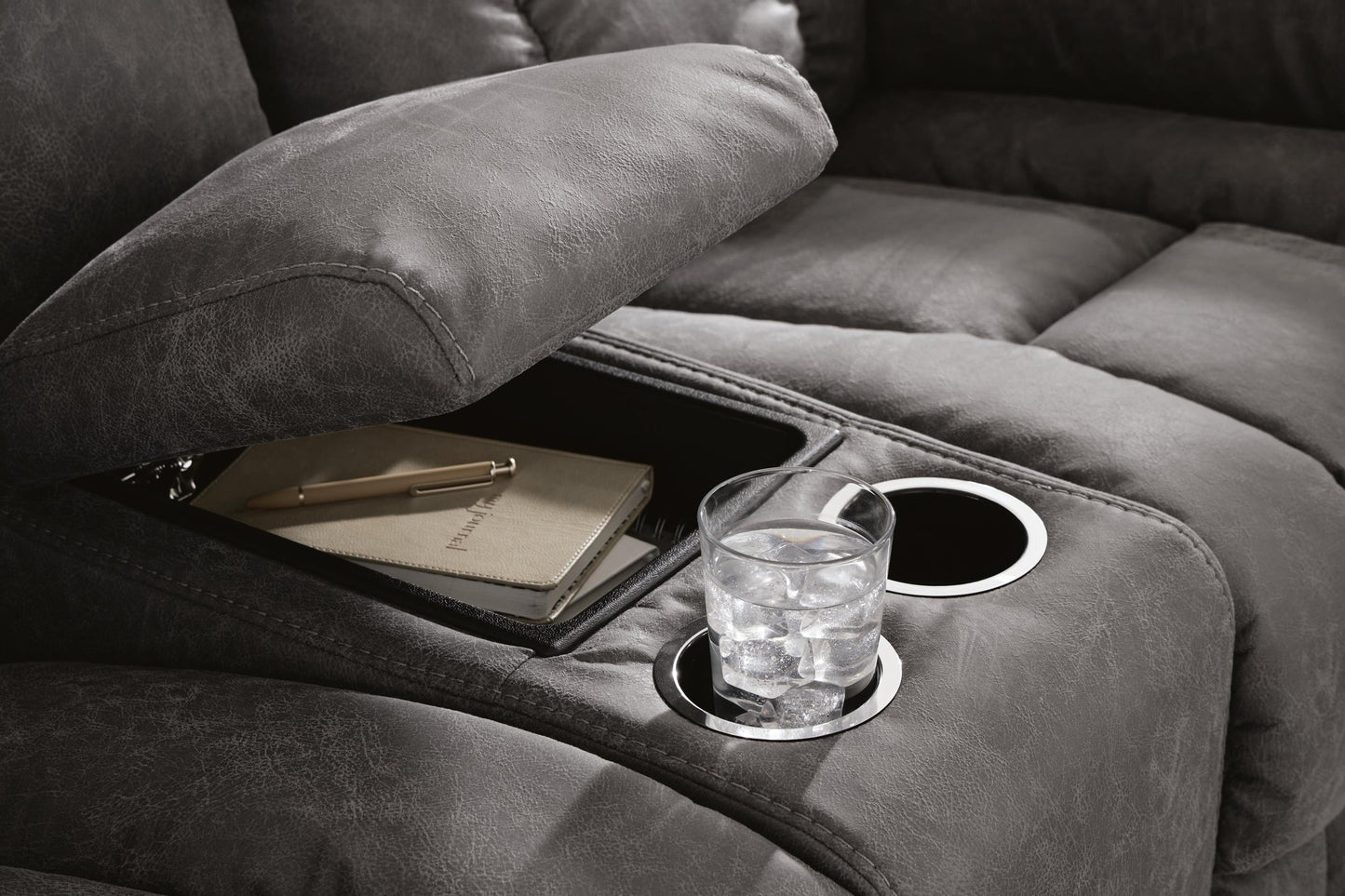Hadrian Pike PWR REC Loveseat/CON/ADJ HDRST