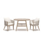 Crescent View Chairs w/CUSH/Table Set (3/CN)