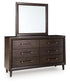 Dantenton Dresser and Mirror