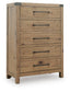 Ridgester Five Drawer Chest