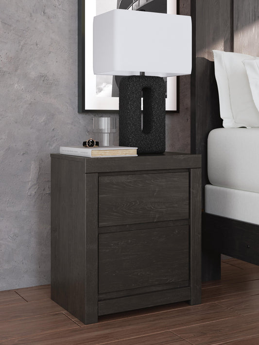 Parlayon Two Drawer Night Stand