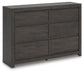 Parlayon Six Drawer Dresser