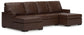 Modern Day 3-Piece Sectional with Double Chaise