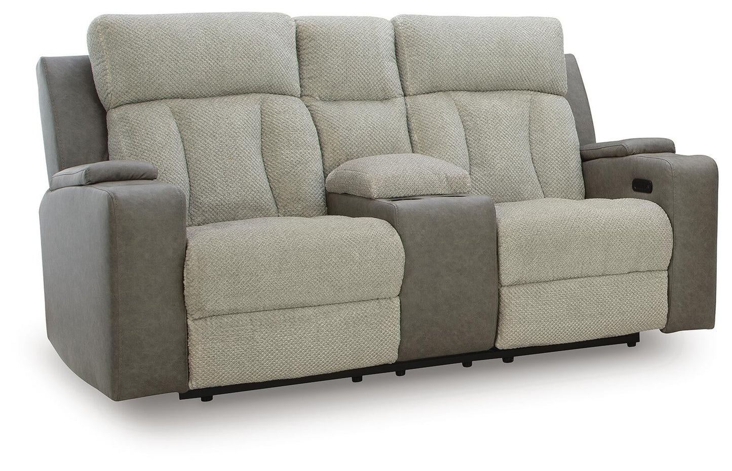 Stately Check PWR REC Loveseat/CON/ADJ HDRST