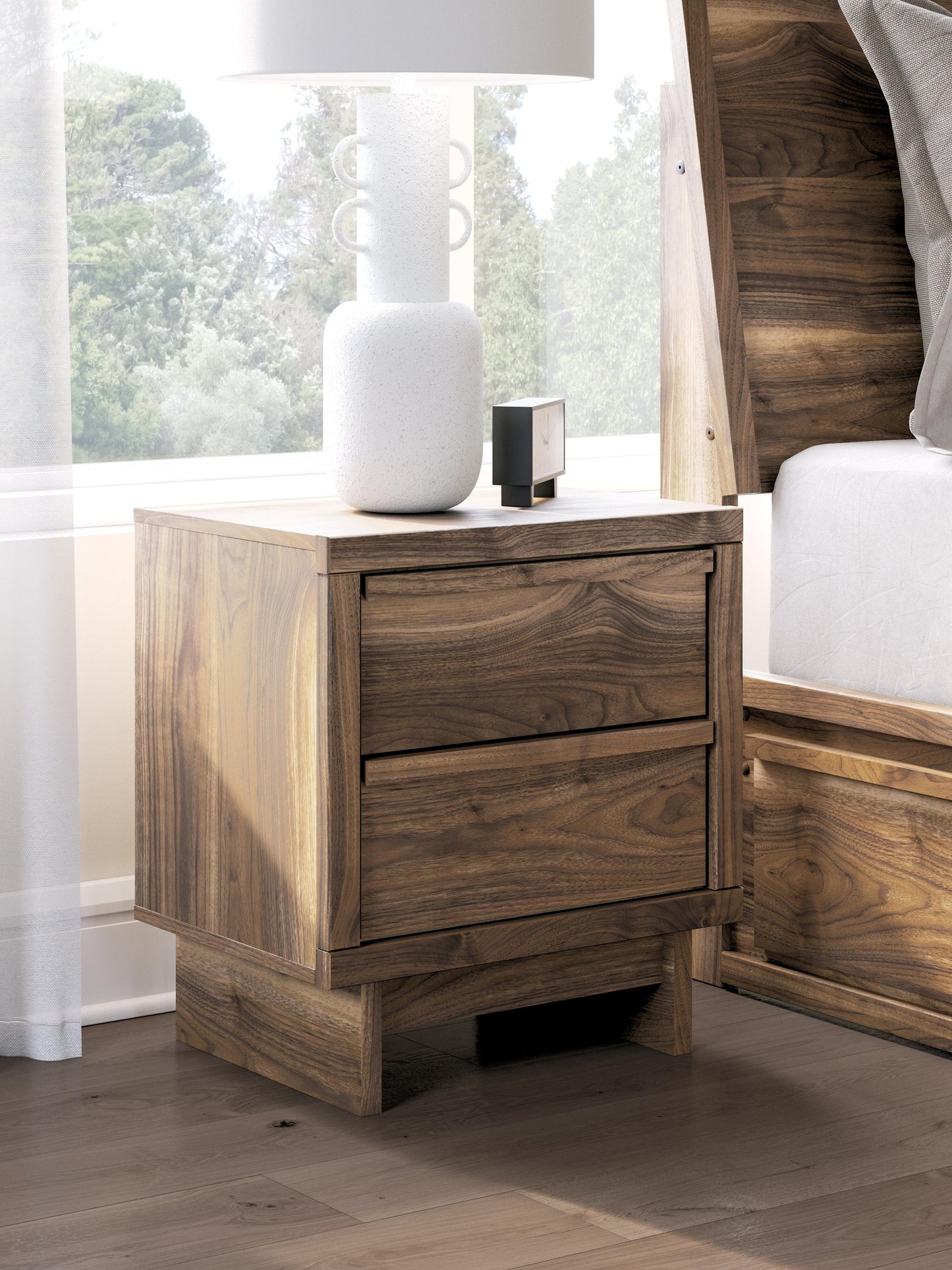 Zadilyn Two Drawer Night Stand