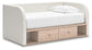 Shapella Twin Upholstered Day Bed with Storage