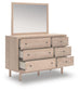Shapella Dresser and Mirror