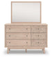 Shapella Dresser and Mirror