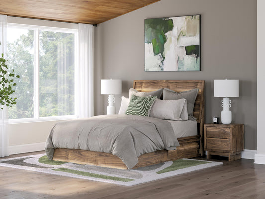 Zadilyn Queen Panel Bed with Storage