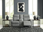 Moreau Place DBL Rec Loveseat w/Console