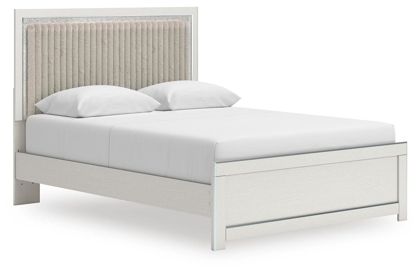 Birmonton Queen Upholstered Panel Platform Bed