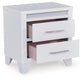 Frostlyn Two Drawer Night Stand