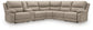 Brannigan 6-Piece Power Reclining Sectional