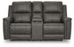 Beryton PWR REC Loveseat/CON/ADJ HDRST