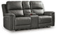 Beryton PWR REC Loveseat/CON/ADJ HDRST