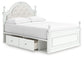 Maylilly Full Upholstered Panel Storage Bed