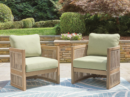 Vision Lane Lounge Chair w/Cushion (2/CN)