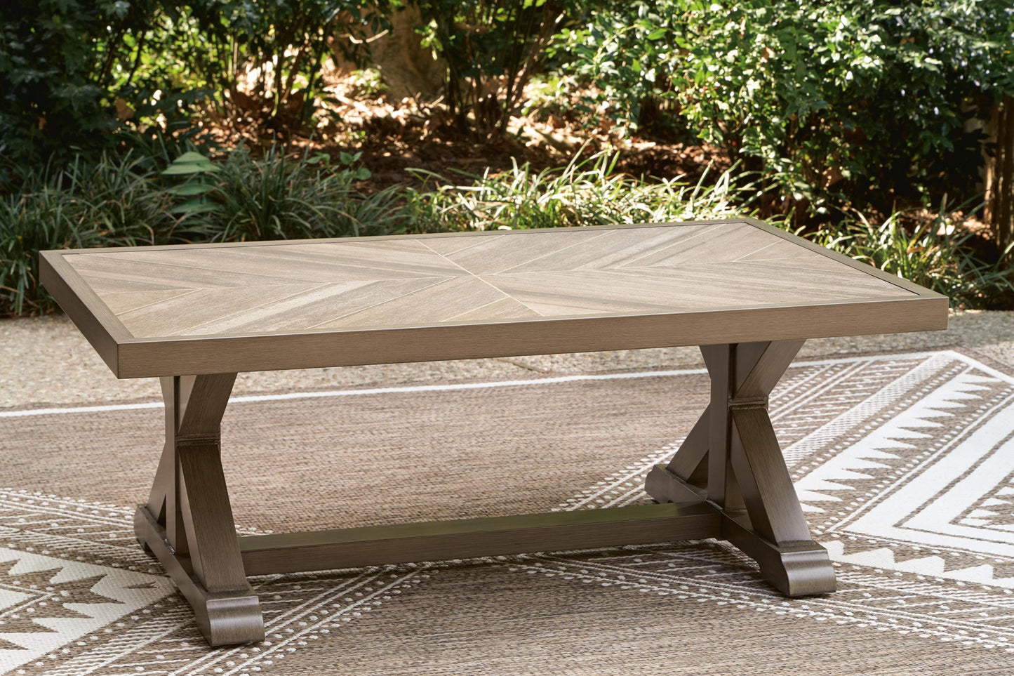 Revare Beach Rectangular Cocktail Table
