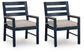 Mabry Shores Arm Chair With Cushion (2/CN)