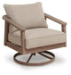 Francis Beach Swivel Lounge w/ Cushion