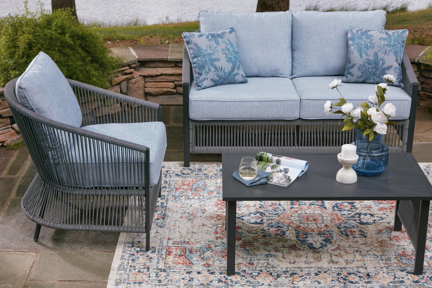 Bodega Island Love/Chairs/Table Set (4/CN)