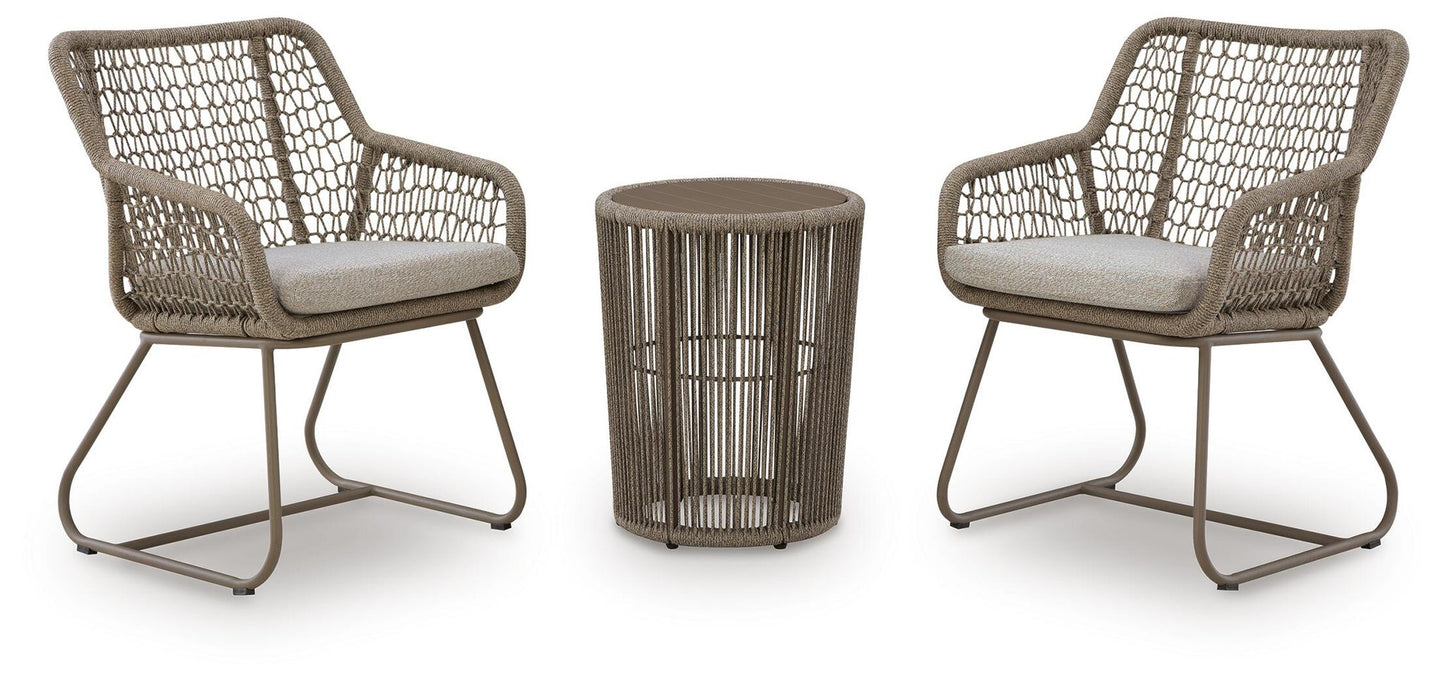 Monarch Heights Chairs w/CUSH/Table Set (3/CN)